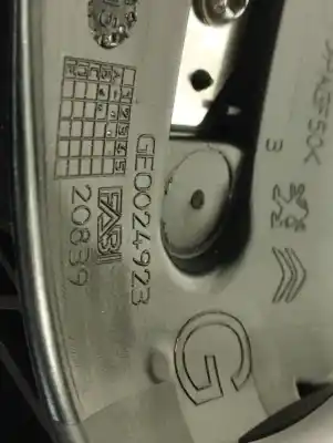 Pezzo di ricambio per auto di seconda mano maniglia esterna anteriore sinistra per citroen c4 picasso live edition 131 cv / 96 kw riferimenti oem iam 9802977380  