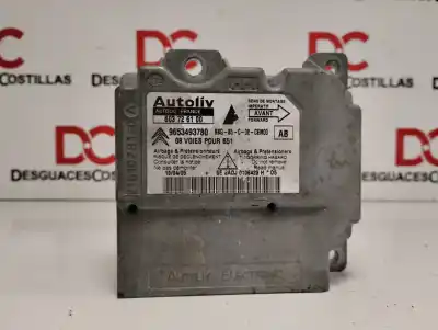 Peça sobressalente para automóvel em segunda mão centralina de airbag por citroen c4 berlina exclusive referências oem iam 9653493780