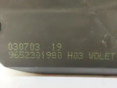 Second-hand car spare part trunk lock for citroen c2 vtr oem iam references 9652301980  