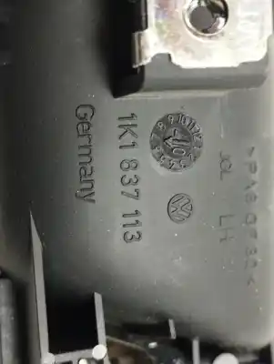 Pièce détachée automobile d'occasion POIGNÉE INTÉRIEURE AVANT GAUCHE pour VOLKSWAGEN GOLF V BERLINA (1K1)  Références OEM IAM 1K1837113  
