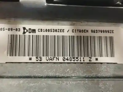 Peça sobressalente para automóvel em segunda mão airbag dianteiro direito por citroen c2 vtr referências oem iam 96379999ze  