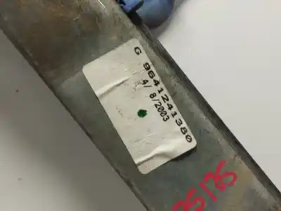 Second-hand car spare part driver left window regulator for citroen c2 vtr oem iam references 96120604  