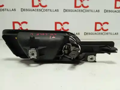 Pièce détachée automobile d'occasion Poignée Intérieure Arrière Gauche pour VOLKSWAGEN GOLF V BERLINA (1K1) Conceptline (E) Références OEM IAM 1K5837113  