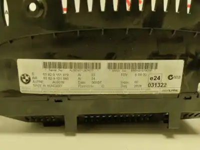 Second-hand car spare part multifunction display for bmw serie 3 berlina (e90) 320d oem iam references 65829151979  