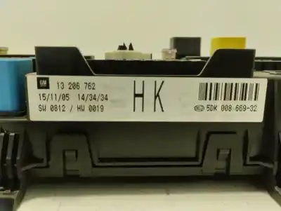 Second-hand car spare part FUSE BOX UNIT for OPEL ASTRA GTC  OEM IAM references 5DK00866932  