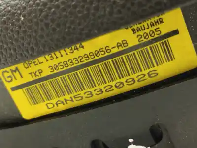 Second-hand car spare part front left air bag for opel astra gtc sport oem iam references 13111344  