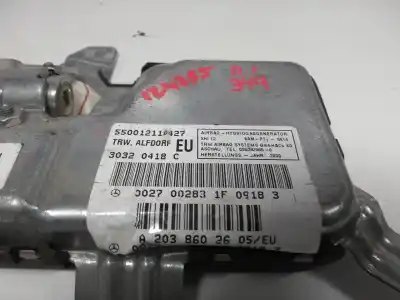 Автозапчастина б/у передня права бічна подушка безпеки для mercedes-benz clase c (w203) c 220 cdi (203.006) посилання на oem iam a2038602605 027002831f09183 // 550012110427 30320418c // 0027002831f09183