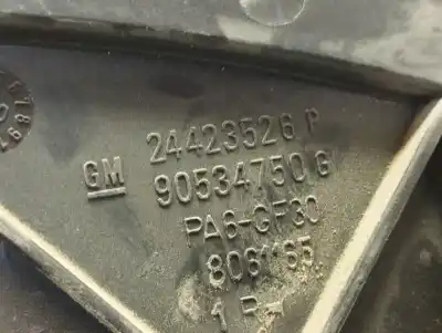 Автозапчастина б/у внутрішня задня права ручка для opel corsa c furgoneta/hatchback (x01) 1.2 16v (f08, w5l) посилання на oem iam 24423526