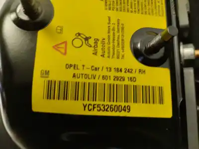 Peça sobressalente para automóvel em segunda mão airbag do lado direito por opel astra gtc sport referências oem iam ycf53260049
