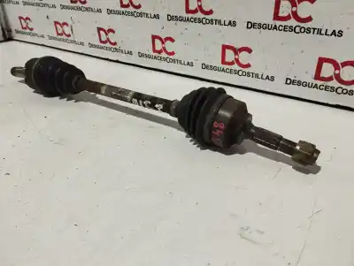 Peça sobressalente para automóvel em segunda mão transmissão dianteira esquerda por citroen c2 vtr referências oem iam 9638016580