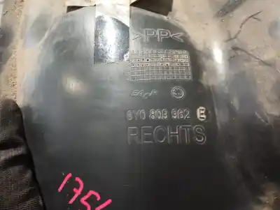 Автозапчасти б/у передняя правая колесная арка за skoda fabia (6y2/6y3) young line ссылки oem iam 6y809962