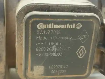 Second-hand car spare part flowmeter for renault kangoo profesional oem iam references 8200280060  