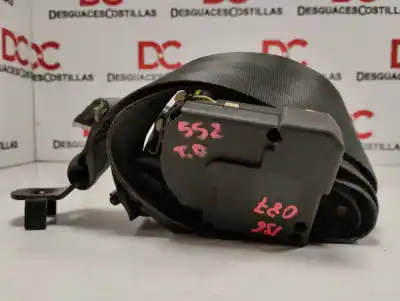 Peça sobressalente para automóvel em segunda mão cinto de segurança traseiro direito por renault clio ii fase ii (b/cb0) authentique referências oem iam 
