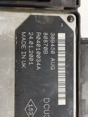 Second-hand car spare part ecu engine control for renault kangoo (f/kc0) authentique oem iam references 7700115803  