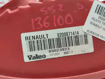 Second-hand car spare part right tailgate light for renault clio ii fase ii (b/cb0) authentique oem iam references   