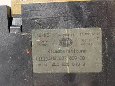 Pezzo di ricambio per auto di seconda mano controllo climatico per audi a4 b5 avant (8d5) 1.9 tdi riferimenti oem iam 8l0820043b  5hb00760800