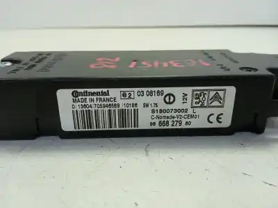 Peça sobressalente para automóvel em segunda mão módulo eletrônico por peugeot 207 x-line referências oem iam 9666827980  