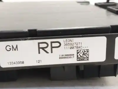 Second-hand car spare part fuse box unit for opel astra j lim. cosmo oem iam references 13343950  