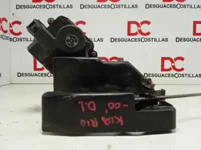 Second-hand car spare part left front door lock for kia rio ls berlina oem iam references   