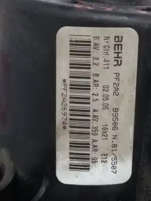 Peça sobressalente para automóvel em segunda mão motor de sofagem por citroen c4 berlina collection referências oem iam pf2a2  h1520