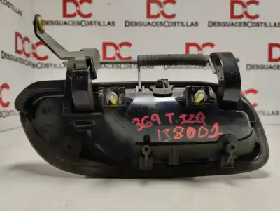 Peça sobressalente para automóvel em segunda mão puxador exterior traseiro esquerdo por volvo s60 berlina 2.4 d referências oem iam 