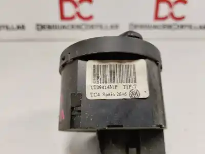 Second-hand car spare part Headlights Switch for VOLKSWAGEN CADDY KA/KB (2K) Furg. 69 CV / 51 KW OEM IAM references 1T0941431P   Second-hand car spare part Headlights Switch for VOLKSWAGEN CADDY KA/KB (2K) Furg. 69 CV / 51 KW OEM IAM references 1T0941431P