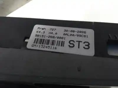Автозапчасти б/у климат-контроль за OPEL ASTRA GTC Sport ссылки OEM IAM 13245116 ST3 
