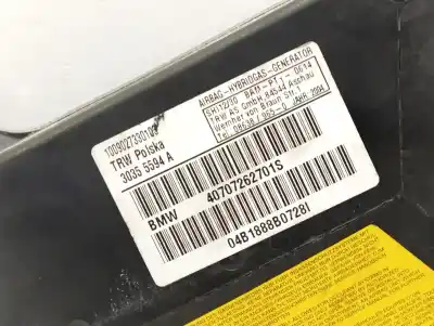 Peça sobressalente para automóvel em segunda mão airbag traseiro lado esquerdo por bmw x5 (e53) 3.0d referências oem iam 30355594a  