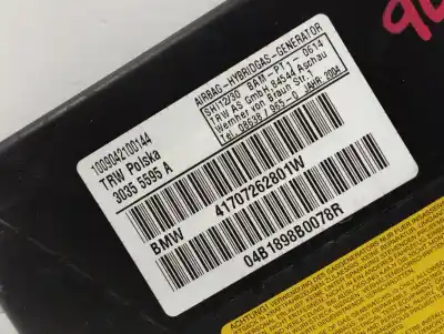 Peça sobressalente para automóvel em segunda mão airbag traseiro lado direito por bmw x5 (e53) 3.0d referências oem iam 30355595a  