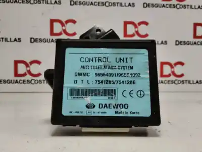 Peça sobressalente para automóvel em segunda mão módulo eletrônico por daewoo matiz cd referências oem iam 96564091  