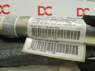 Second-hand car spare part front left curtain airbag for citroen c4 picasso sx oem iam references 9654115280  