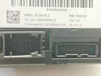 Tweedehands auto-onderdeel verwarming / airconditioning bediening voor bmw x1 (e84) sdrive 18d oem iam-referenties 6411929226302