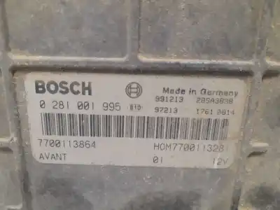 Pezzo di ricambio per auto di seconda mano  per RENAULT LAGUNA (B56)  Riferimenti OEM IAM 0281001995 28SA3838 7700113864 / HOM7700113281