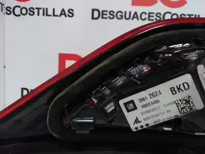 Second-hand car spare part right tailgate light for opel corsa e selective oem iam references 460034366 0287514111 39012624