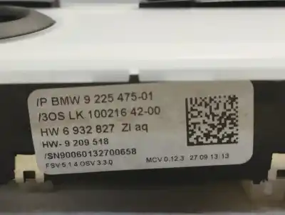 Pezzo di ricambio per auto di seconda mano luce interna per bmw x1 (e84) sdrive 18d riferimenti oem iam 922547501  