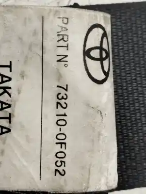 Pezzo di ricambio per auto di seconda mano cintura di sicurezza anteriore destra per toyota verso active riferimenti oem iam 732100f052  