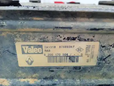 Peça sobressalente para automóvel em segunda mão intercooler por renault grand modus authentique referências oem iam 8200170504  