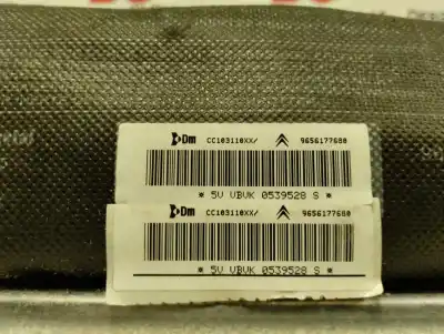 Peça sobressalente para automóvel em segunda mão airbag frontal lado esquerdo por citroen c5 berlina premier referências oem iam 9656177680