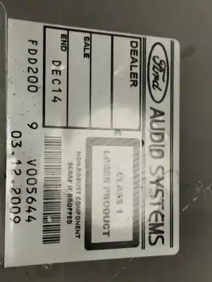Peça sobressalente para automóvel em segunda mão sistema de áudio / rádio cd por ford kuga (cbv) trend referências oem iam 8v4t18c815ae  