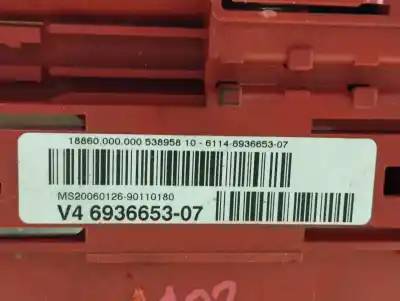 Peça sobressalente para automóvel em segunda mão caixa de fusíveis e relés por bmw 3 touring (e91) 320 d referências oem iam 693665307  