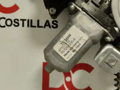 Second-hand car spare part driver left window regulator for toyota auris luna+ oem iam references 857200230a  