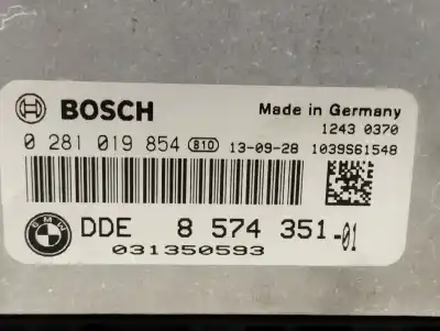 Tweedehands auto-onderdeel ecu motorcontroller voor bmw x1 (e84) sdrive 18d oem iam-referenties 8574351