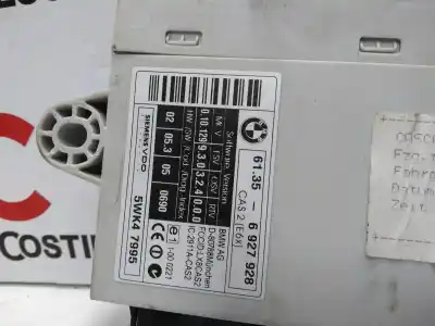 Peça sobressalente para automóvel em segunda mão módulo eletrônico por bmw serie 5 berlina (e60) 530d referências oem iam 61356927928