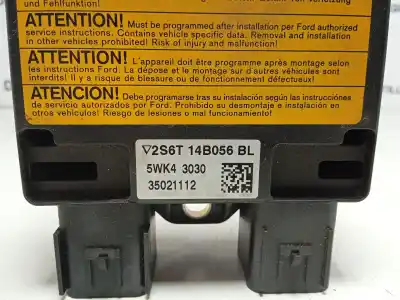 Second-hand car spare part airbag control unit for ford fusion (cbk) ambiente oem iam references 2s6t14b056bl  