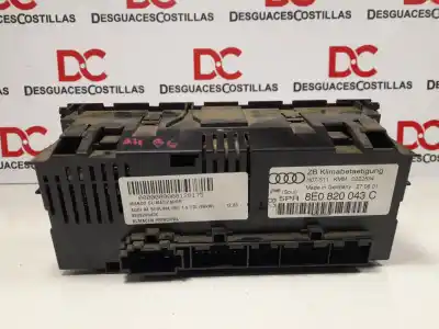 Pezzo di ricambio per auto di seconda mano controllo climatico per audi a4 berlina (8e) 1.9 tdi (96kw) 131 cv / 96 kw riferimenti oem iam 8e0820043c  0222534