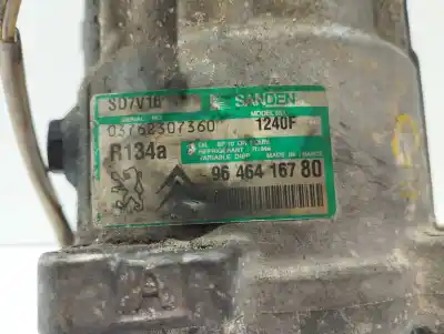 Second-hand car spare part air conditioning compressor for peugeot 307 break / sw (s1) sw pack oem iam references sd7vcafe09  