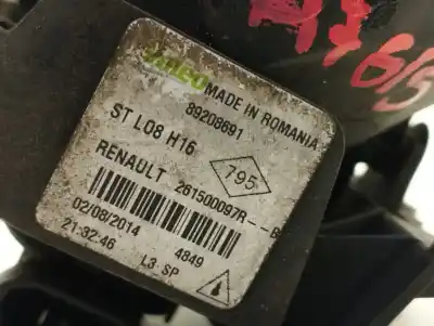 Автозапчасти б/у правая противотуманная фара за renault captur dynamique ссылки oem iam 89208691  