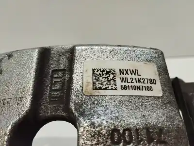 Peça sobressalente para automóvel em segunda mão pinça de travão dianteira esquerda por hyundai tucson style 2wd referências oem iam 58110n7100