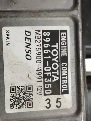 Автозапчасти б/у БЛОК УПРАВЛЕНИЯ ДВИГАТЕЛЕМ за TOYOTA VERSO  ссылки OEM IAM 896610F350  