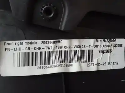 Автозапчастина б/у оббірка передніх дверей ліва для ford ecosport (cr6) trend посилання на oem iam dn1ba23943af35b8  